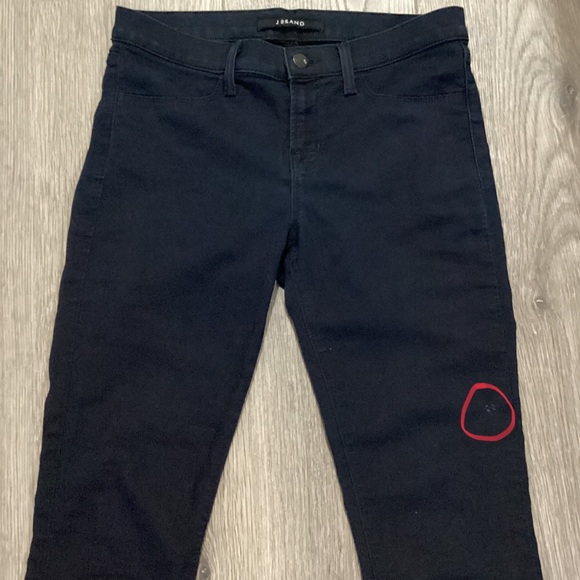 J BRAND Super Skinny Pitch Stretch Jean Jeggings Mid Rise - Picture 3 of 12